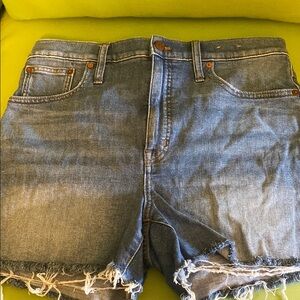 Madewell Blue Denim Shorts